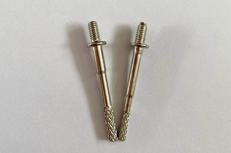 Terminal pin of spark plug Terminal pin of spark plug